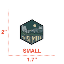 Load image into Gallery viewer, Yosemite National Park California Hexagon Sticker
