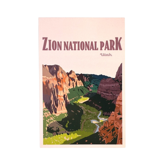 Zion Utah Postcard