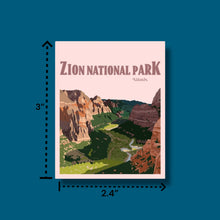 Load image into Gallery viewer, Zion National Park Utah - Poster Sticker
