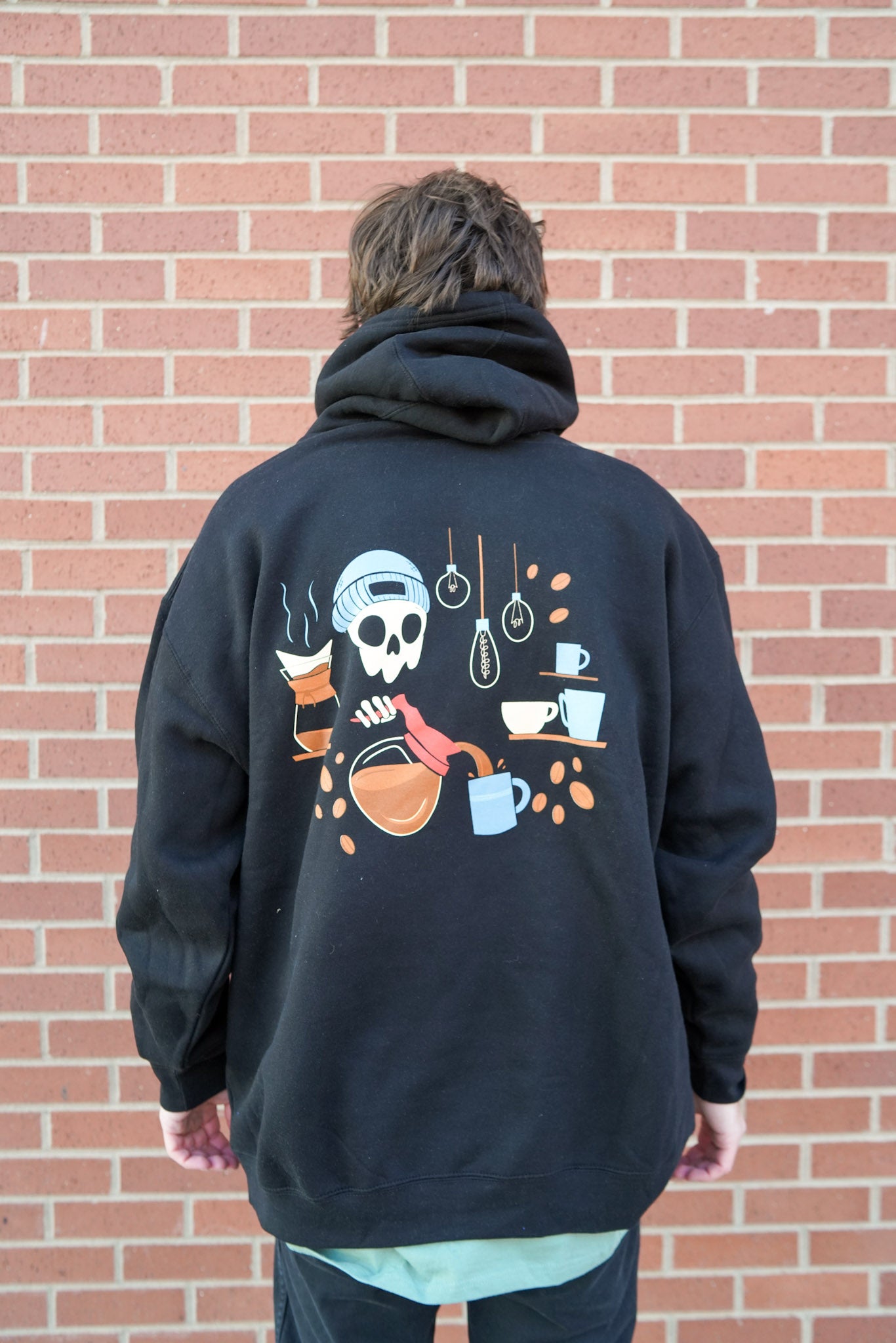 You Make Me Feel Alive, Hoodie (Black, Coffee ed.)